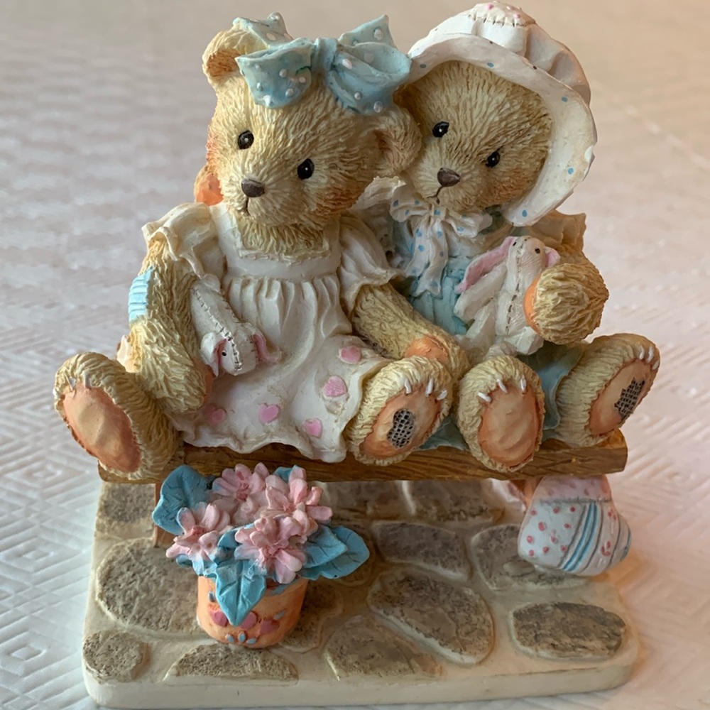 Cherished Teddies Tracie and Nicole “Side By Side With Friends” #911372